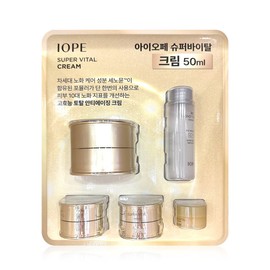 IOPE Super Vital Cream 50ml + Cream 25ml + Essence 48ml -R / 아이오페 슈퍼바이탈 크림 50ml+크림 25ml+에센스 48ml -R