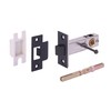 HANDLEZONE® Zena Privacy Lever On Round Rose Door Handles, with