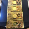 Unbranded 24k Gold Foil Plated One Piece Banknote Set Anime