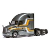 DCD 2018 Freightliner Cascadia Truck Tractor Gray Metallic with Stripes