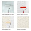 Nichiyo 7'' Texture Roller DIY Decorative Art Pattern Paint Roller