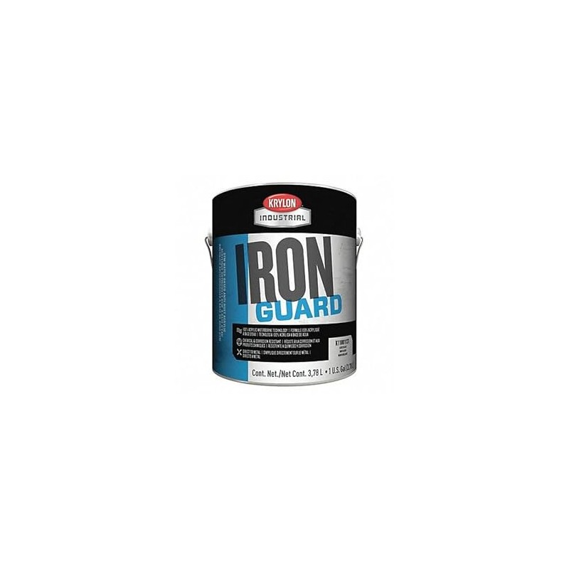 Coatings Iron Guard Acrylic Enamel Semi Gloss Black