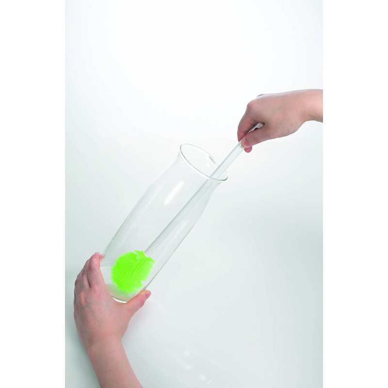 Tidy (Tidy) Bottle Washing Brush White 12.8 inches PlaTawa for