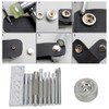 Lybunair Punch Snap Kit Metal Handle Push Button Rivet Setter