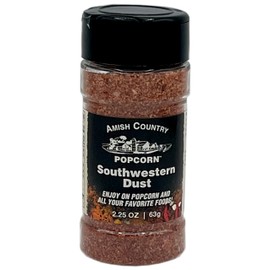 Amish Country Popcorn | Southwestern Popcorn Dust - 2.5 oz | Old Fashioned, Non-GMO and Gluten Free
