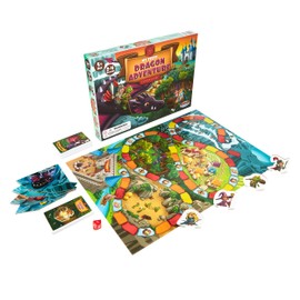 My First Dragon Adventure Board Game - Kids Save The Kingdom, Beginner Fantasy Adventure Game for Children 5+, Exciting Hands-On Dragon Fun for Family Game Night