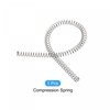 sourcing map Compression Springs (0.8x8mm OD,305mm Free Length) 304 Stainless