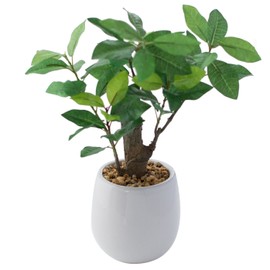 Kobe Flower Story MH-1006 Faux Green Lemon Tree Pot