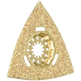 wolfcraft Tungsten Carbide Coated Sanding Plate "Expert", STARLOCK receptacle I 4246000 I The helper for tile renovations