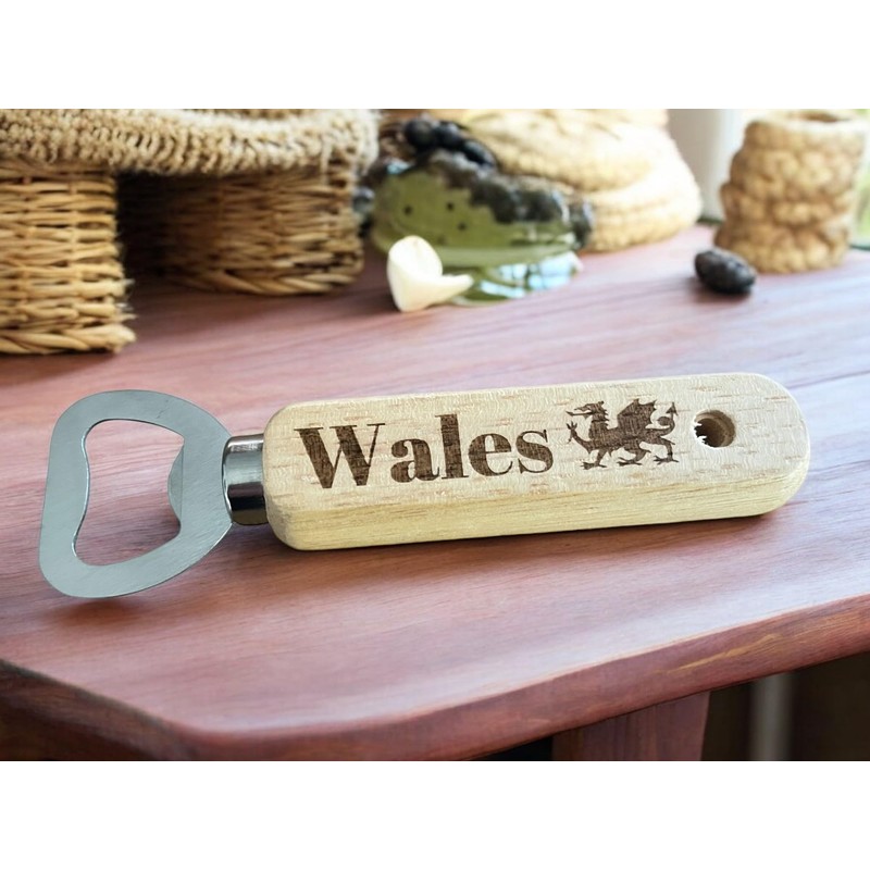 Ashton and Finch Wooden Welsh Bottle Opener – Welsh Gift