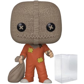 POP Trick 'r Treat - Sam with Burlap Sack Funko Vinyl Figure (Bundled with Compatible Box Protector Case), Multicolor, 3.75 inches