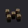 OEAYA 5 Pieces 6-Sided Dice 13MM Solid Metal Game Dice