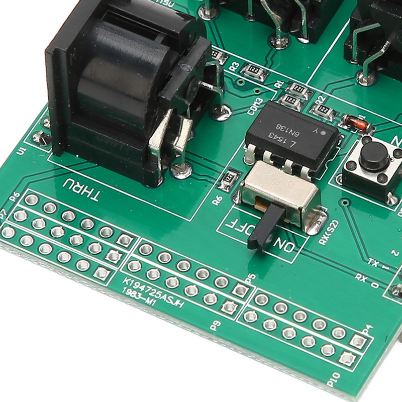 MIDI Adapter Board Serial to MIDI Module 24Pin RUN PGM