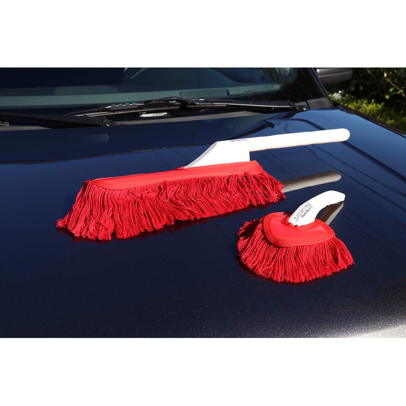 The Original California Car Duster Detailing Kit with Plastic Handle,