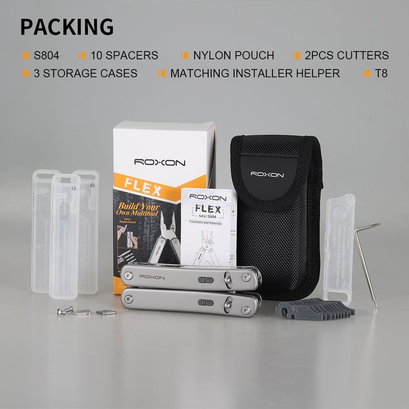 Roxon S804 Flex Multi tool Open-Source Modular Design and Customizable