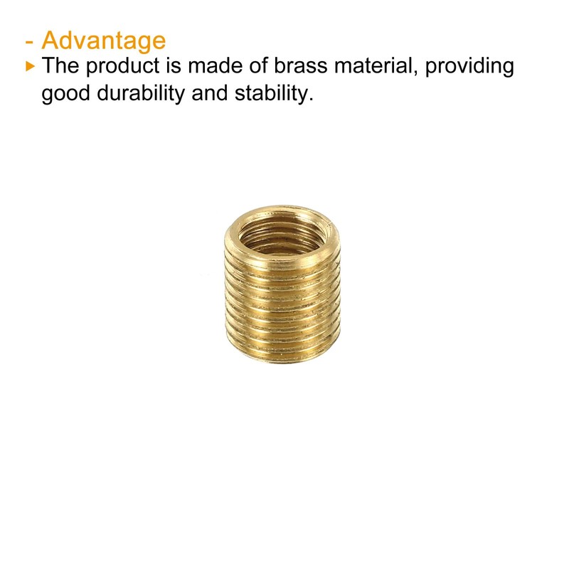 PATIKIL M10 to M8 Fine Thread Adapter Reducer Thread Reducing