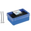 Box 300 Clips Black 50 mm Euro Style