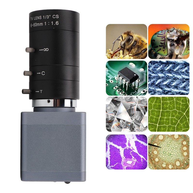 4K 2160P Microscope Digital Camera USB Industrial Electronic Video Digital