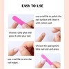 24Pcs Press on Nails, Wsimily Solid Color Stiletto Long Acrylic