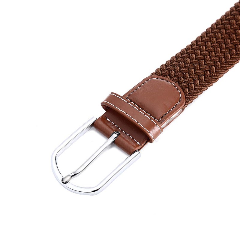 BOZEVON Elastic Woven Belt - Multi-colours Elasticated Braided Stretch Fabric
