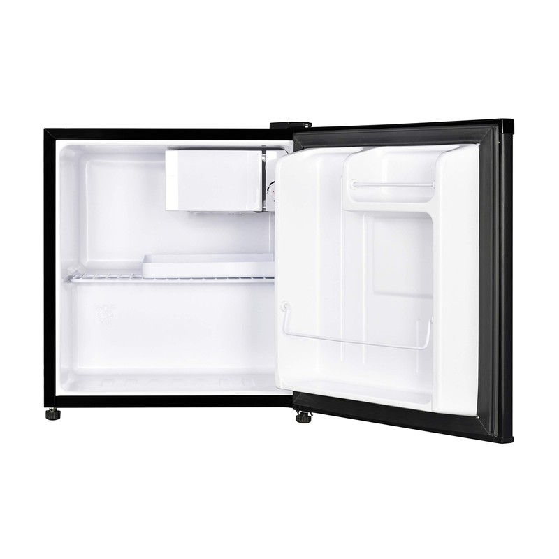 1.7 Cu. Ft. Mini Refrigerator with Chiller Compartment in Black