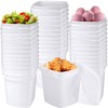 Mifoci 24 Pack 16.9 Oz/ 500 ml Square Deli Containers
