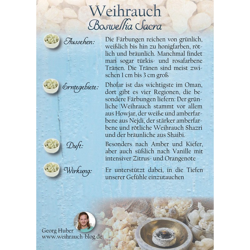 Incense from Oman - Small Tears (Boswellia Sacra) - 50