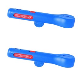 WEICON Tools Round Cable Stripper No. 13 Set of 2; Stripper for Round and Wet Room Cables from 6-13 mm Diameter; Stripping Tool