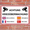 300 x 200 mm warning sign Video Surveillance – Safety