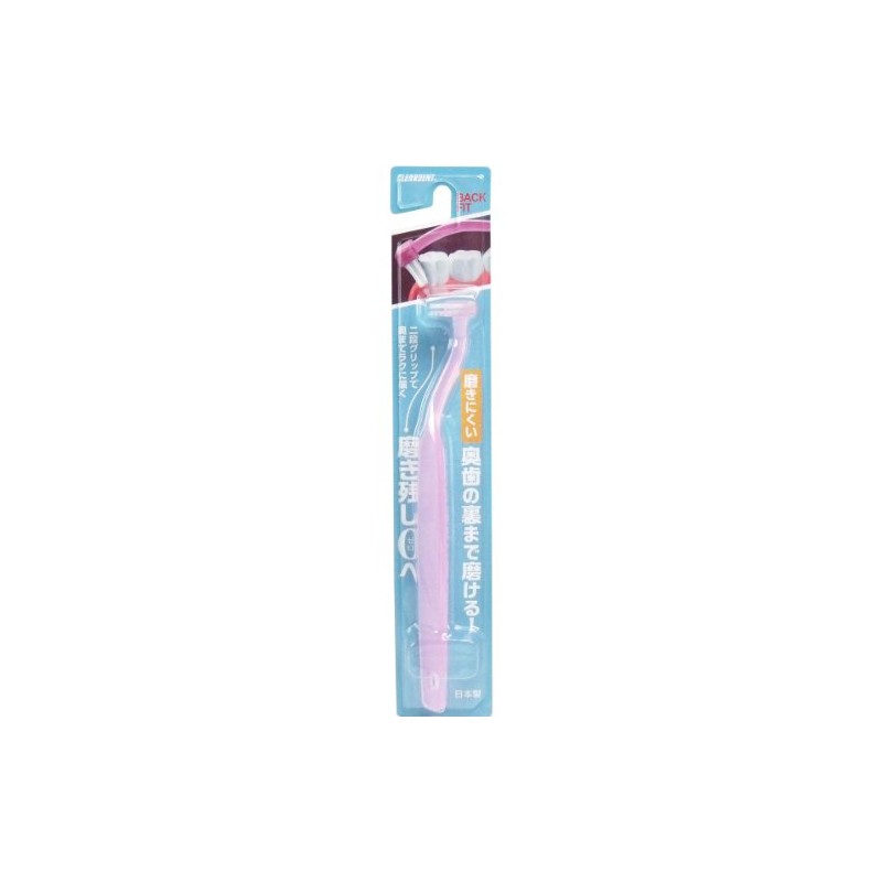 Clear Dent Back Fit Brush, Pink