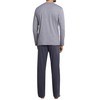 Schiesser Men's Long Pyjamas with Button Placket, Nightwear Set