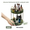 Organizador De Maquillaje Giratorio 360º Para Tocador