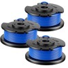 Kousika 3Pack .065" String Pre-Wound Spool Compatible with Hart Auto-Feed