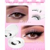 EMEDA Magnetic Eyelashes Natural Look No Glue Reusable Magnetic Lashes