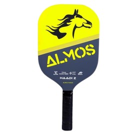 Almos Pickleball Paddle - Professional Grade, 12mm Premium Fiberglass, 4 In Grip | Lightweight, Durable Racket Designed for Ultimate Spin & Consistency for Men and Women, HAADI Z By Almos |