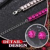 JAKAWIN Rhinestone Choker Necklace Sparkly Diamond Chokers Jewelry for Women