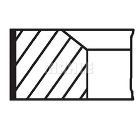 Mahle Original 039 91 N0 Piston Ring Set