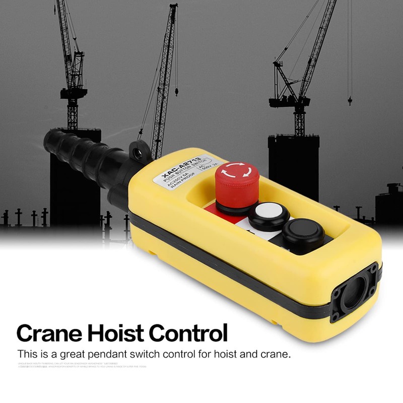 Jadeshay Hoist Push Button Switch, Crane Hoist Control Crane Chain