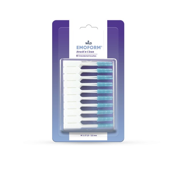 Brush'n Clean Interdental Brushes, Metal and Latex Free with Sodium