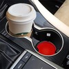 Xotic Tech 4PCS/Set Red Soft Silicone Interior Non-Slip Car Cup