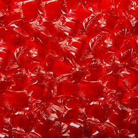 Snackathon Individually Wrapped Bulk Hard Candy Discs (1 Pound, Cinnamon)