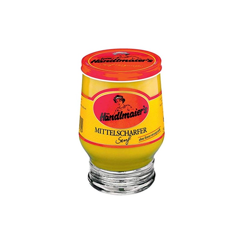 Medium Hot German Mustard - 250 ml - Händlmaier