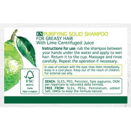 Keramine H Organic Purifying Solid Shampoo 55 g