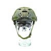 FAST Railed Helmet; Olive Green