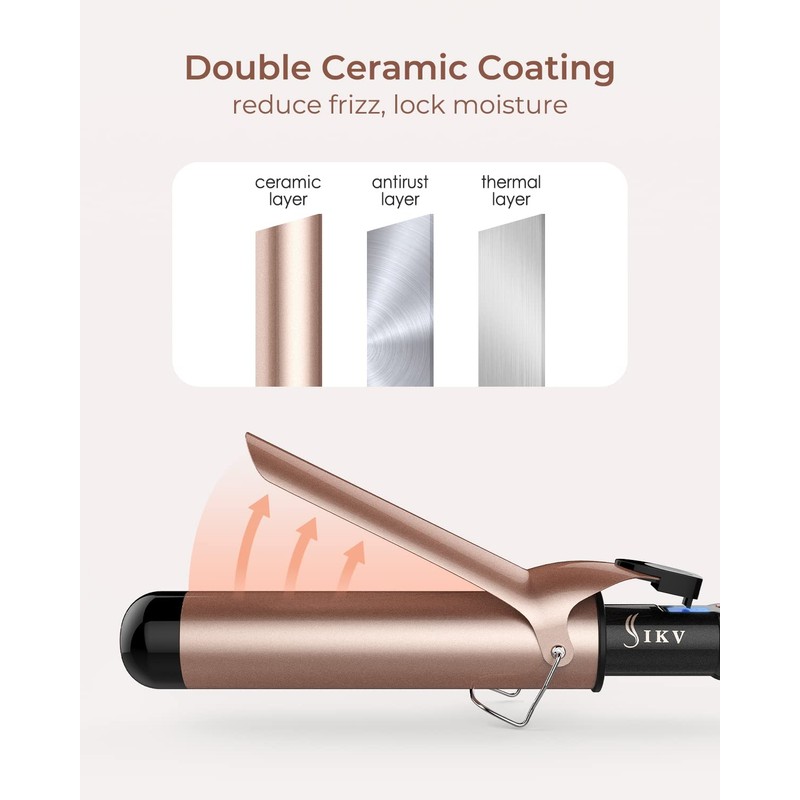 1 3/4 Inch Extra Long Barrel Curling Iron, 1.75 Large