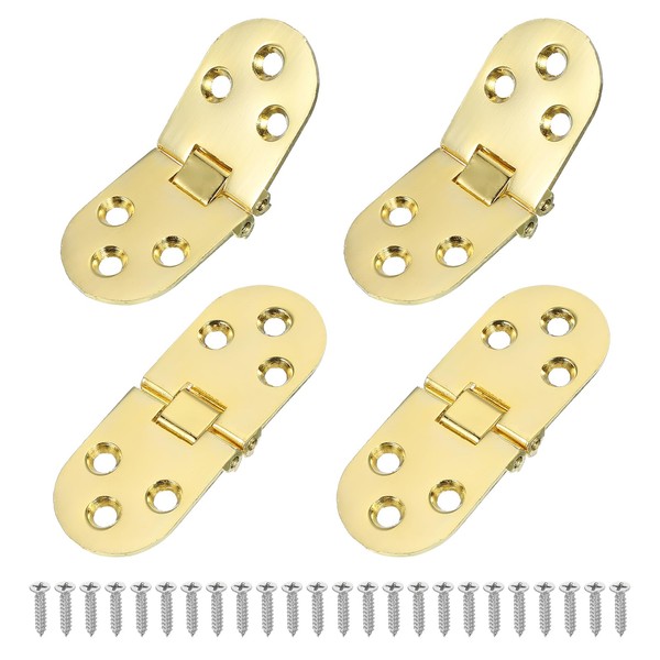 MECCANIXITY Folding Table Flip Hinge 3" x 1", 180 Degree