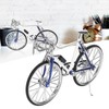 Mini Bike Model Ornament, 1:10 Highly Simulated Alloy Retro Bike