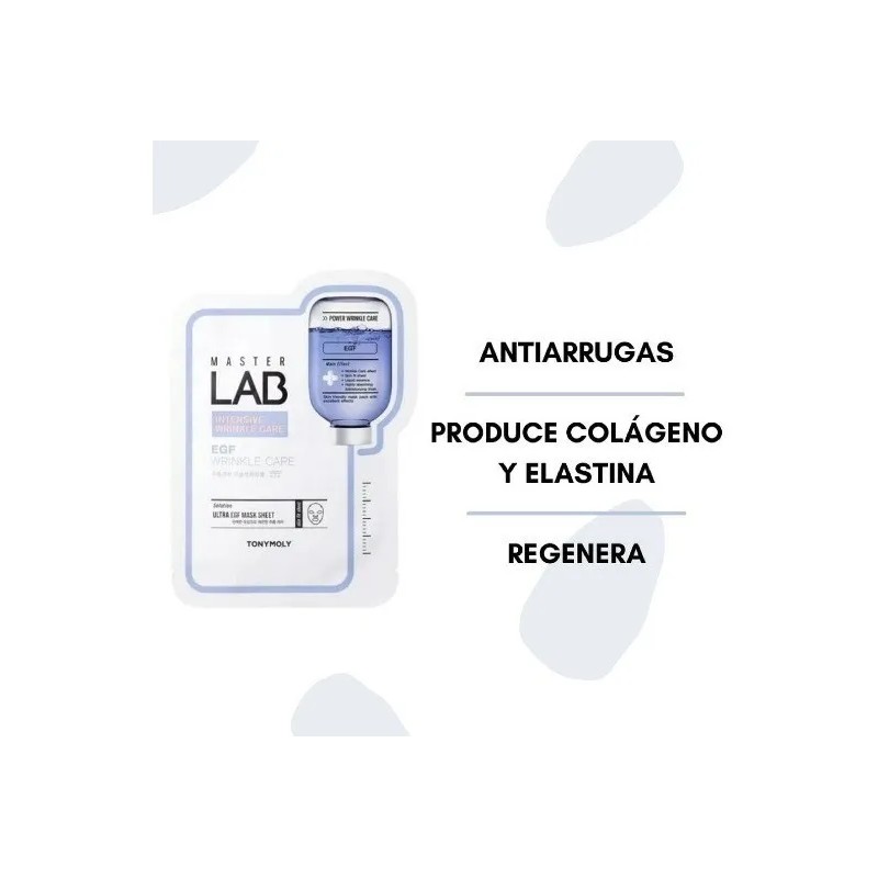 Mascarilla Facial Egf Péptidos Antiarrugas Tonymoly