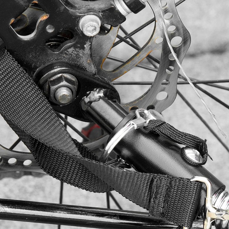Bicycle Trailer Coupling Adapter Bicycle Towing Hitch with Locking Pin