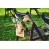 Jute Table Runner Gold Thread Stitched Edges 30cm x 5m